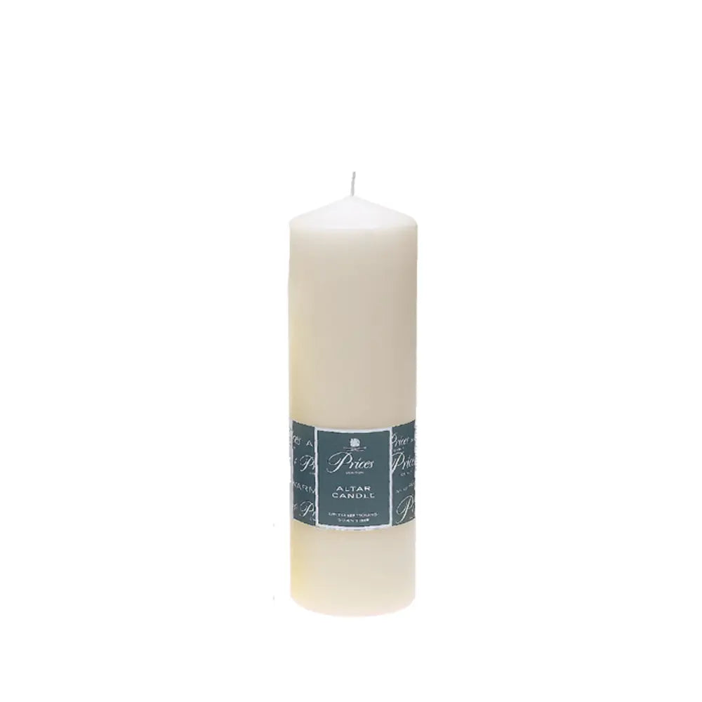 Altar Candle Bianca Non Profumata Moccolo 250x80