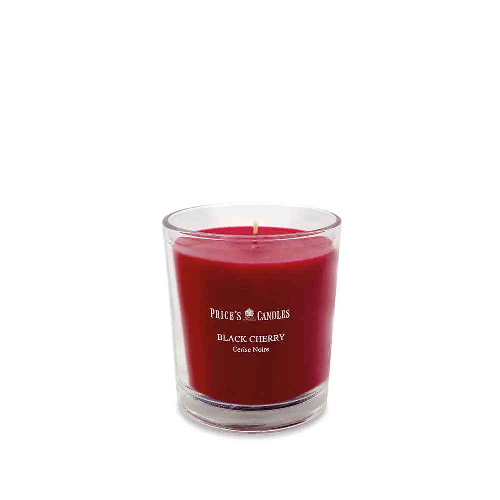 Candela in Bicchiere Black Cherry Ciliegia