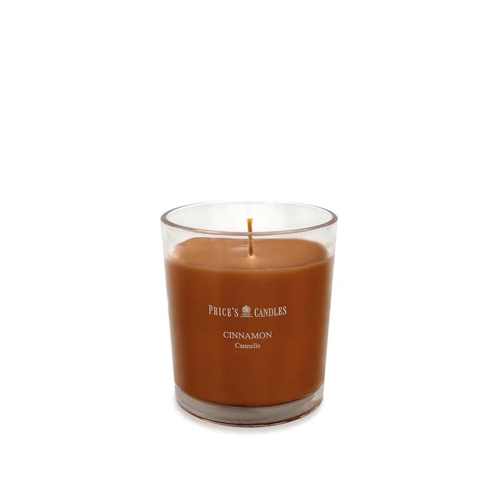 Candela in Bicchiere Cinnamon Cannella