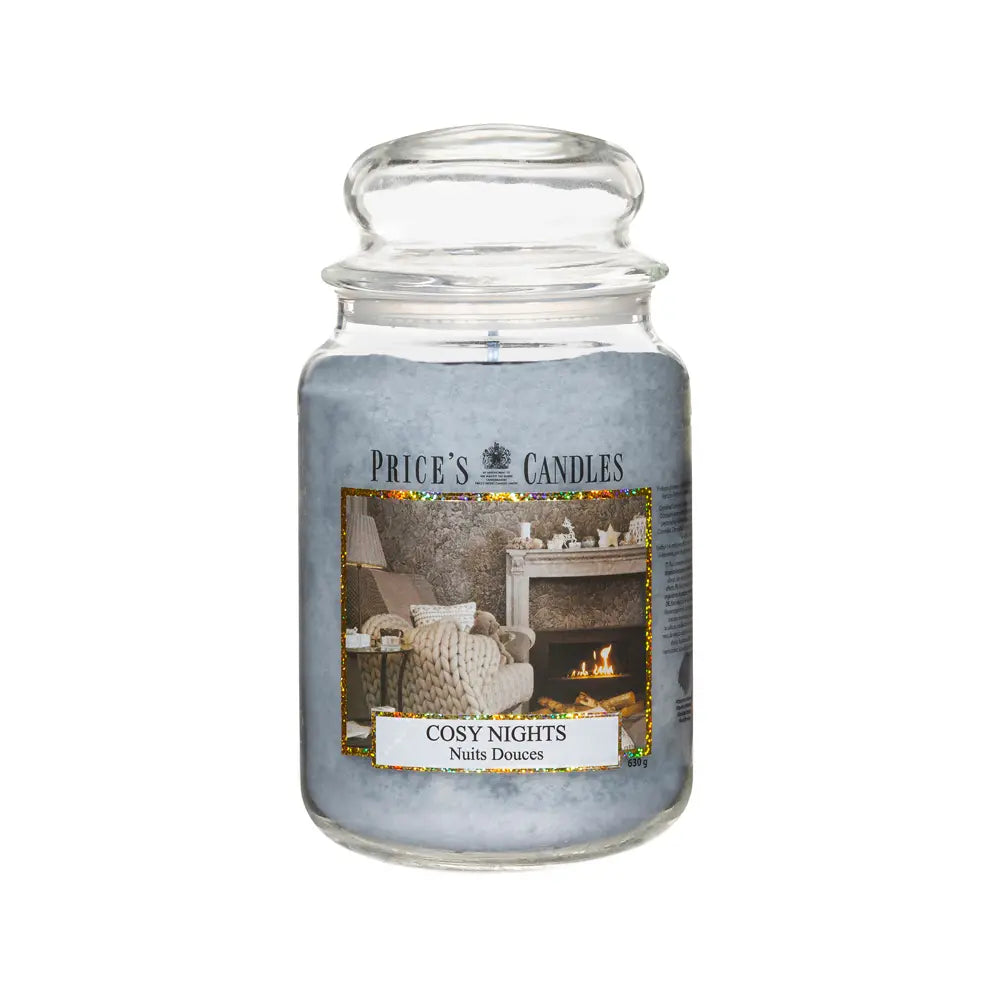 Candela in Giara Grande Cosy Nights Notte Accogliente