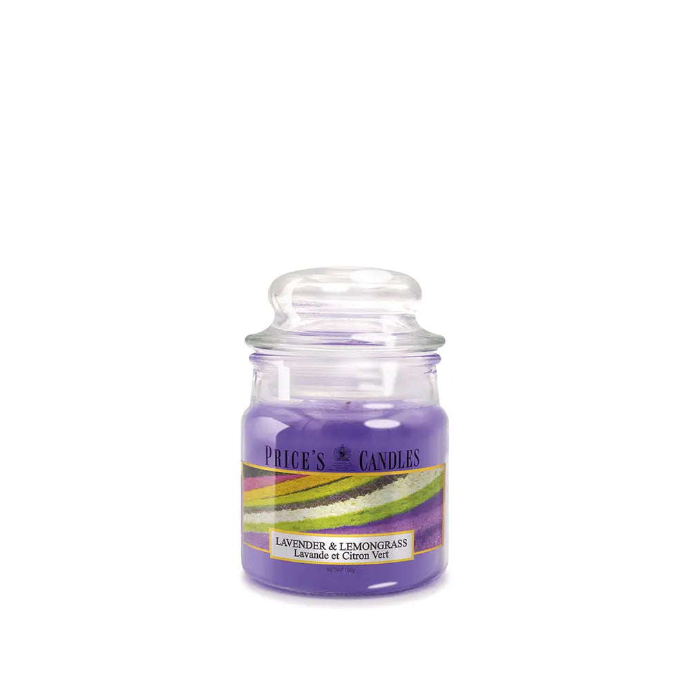 Candela in Giara Piccola Lavender & Lemongrass Lavanda & Citronella
