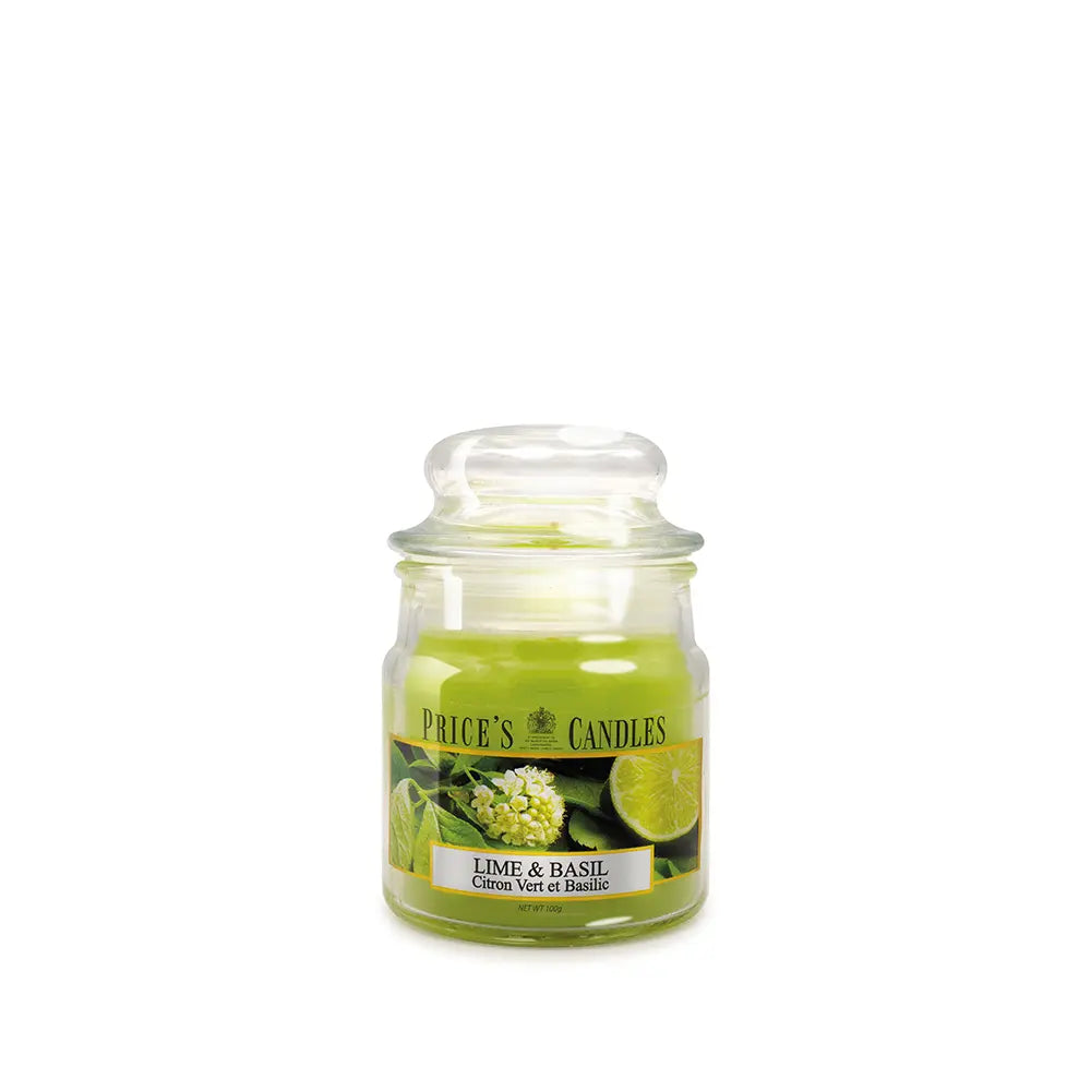 Candela in Giara Piccola Lime & Basil Lime & Basilico