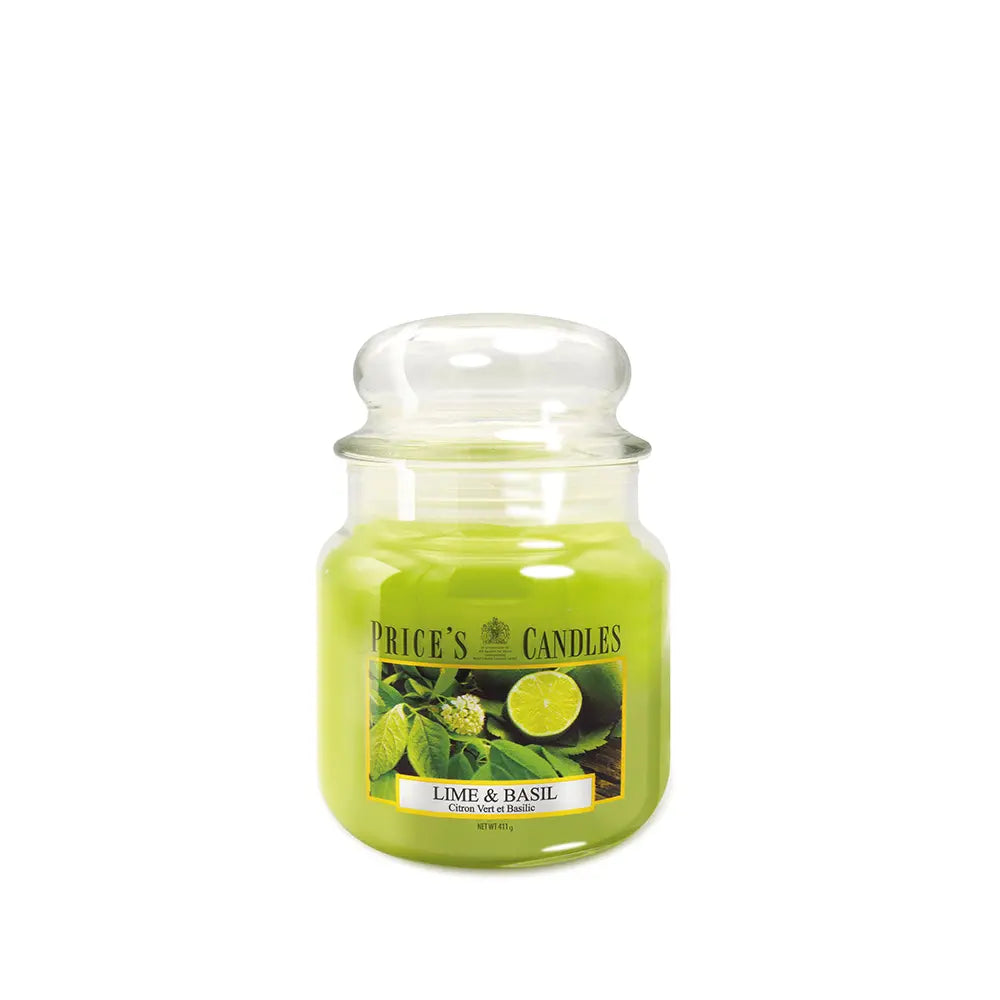 Candela in Giara Media Lime & Basil Lime & Basilico