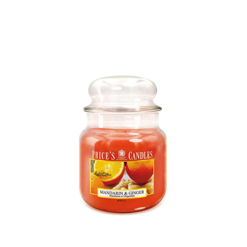 Candela in Giara Media Mandarin & Ginger Mandarino & Zenzero