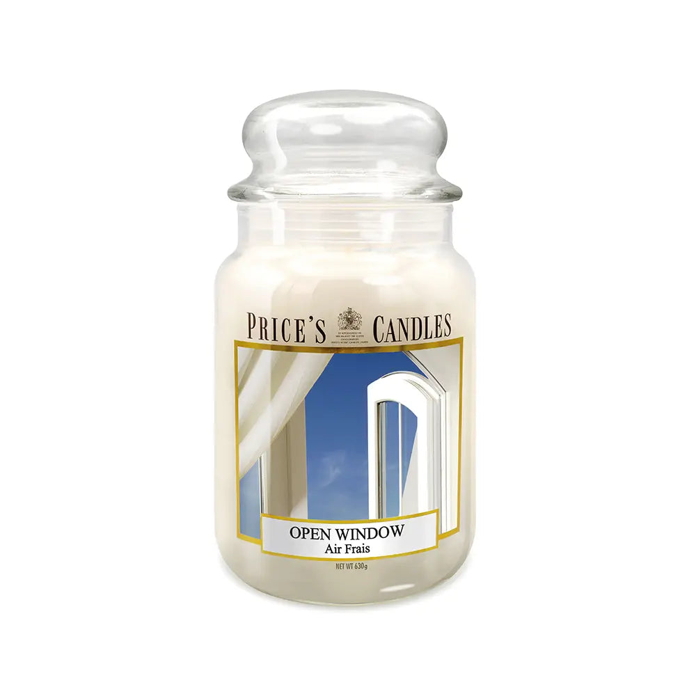 Candela in Giara Grande Open Window Brezza Fresca