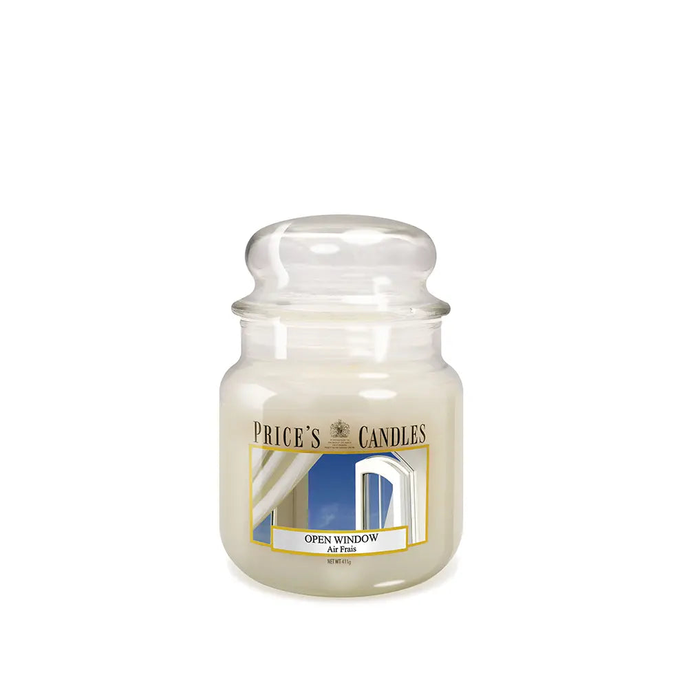 Candela in Giara Media Open Window Brezza Fresca
