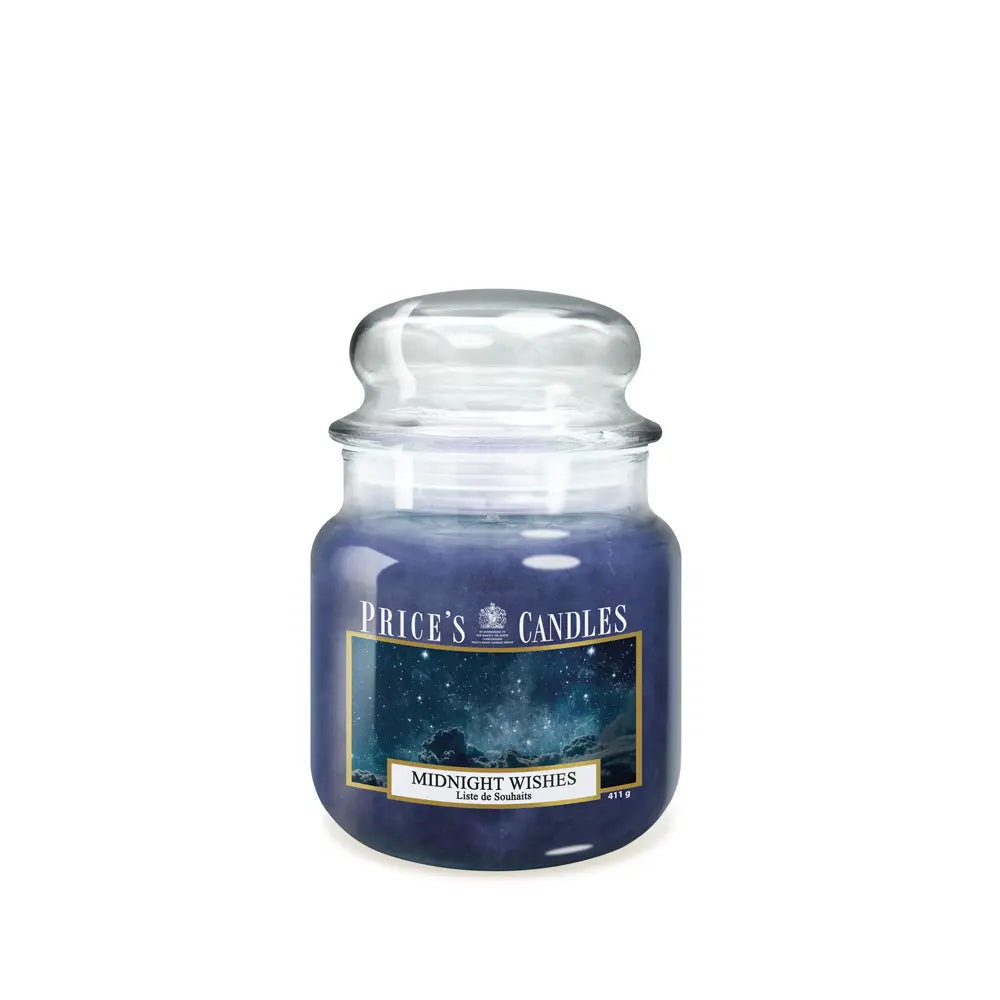 Candela in giara media midnight wishes sogni di mezzanotte