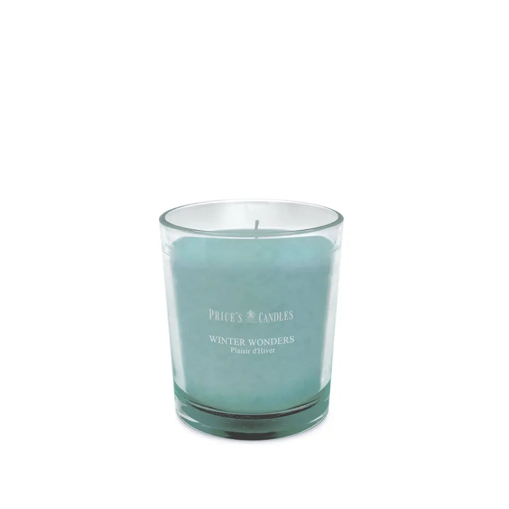 Candela in Bicchiere Winter Wonders Meraviglie d'Inverno