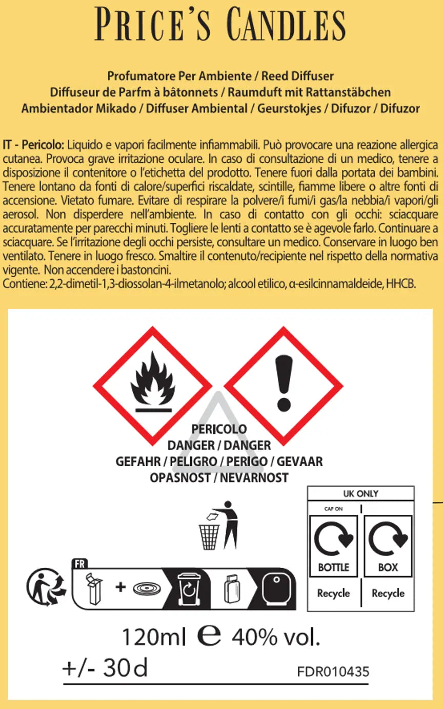 Rise and Shine - Diffusore Prices Candles