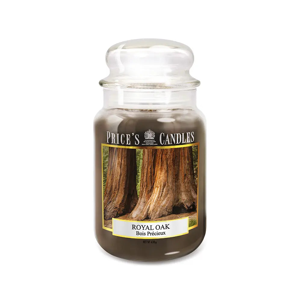 Candela in Giara Grande Royal Oak Legni Preziosi
