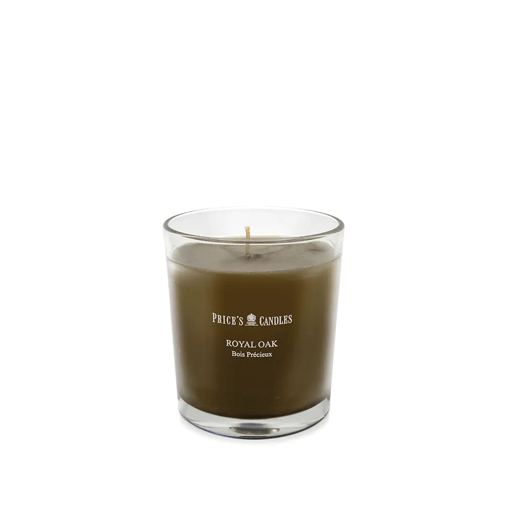 Candela in Bicchiere Royal Oak Legni Preziosi