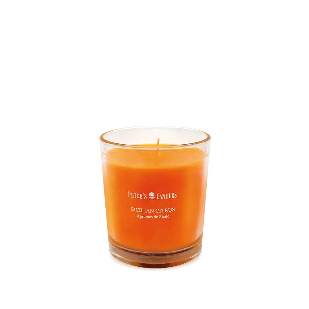 Candela in Bicchiere Sicilian Citrus Agrumi Siciliani