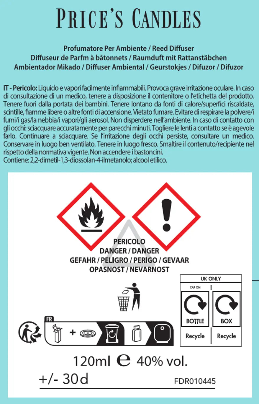 Teatime - Diffusore Prices Candles