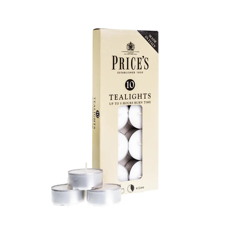 Tealights Non Profumati Bianchi