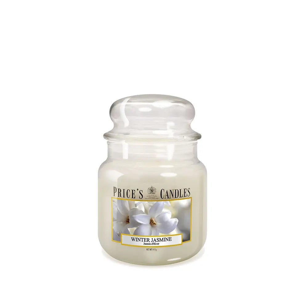 Candela in Giara Media Winter Jasmine Gelsomino