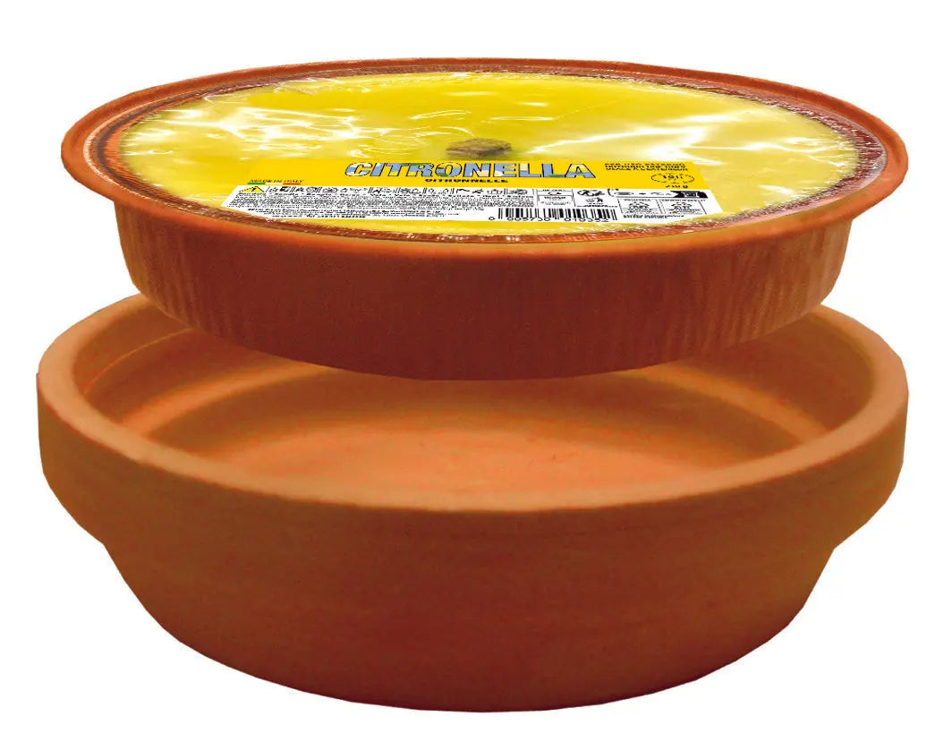 Candela alla Citronella Partylight in Terracotta